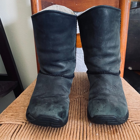 merrell comfort shearling lined storm boots